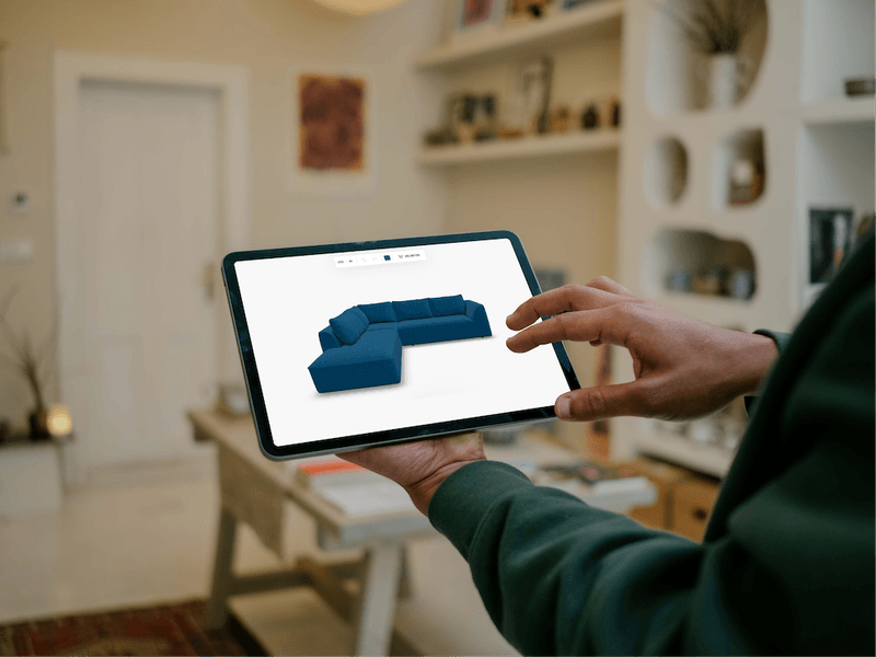 Building a Sofa in 3D Modular Configurator