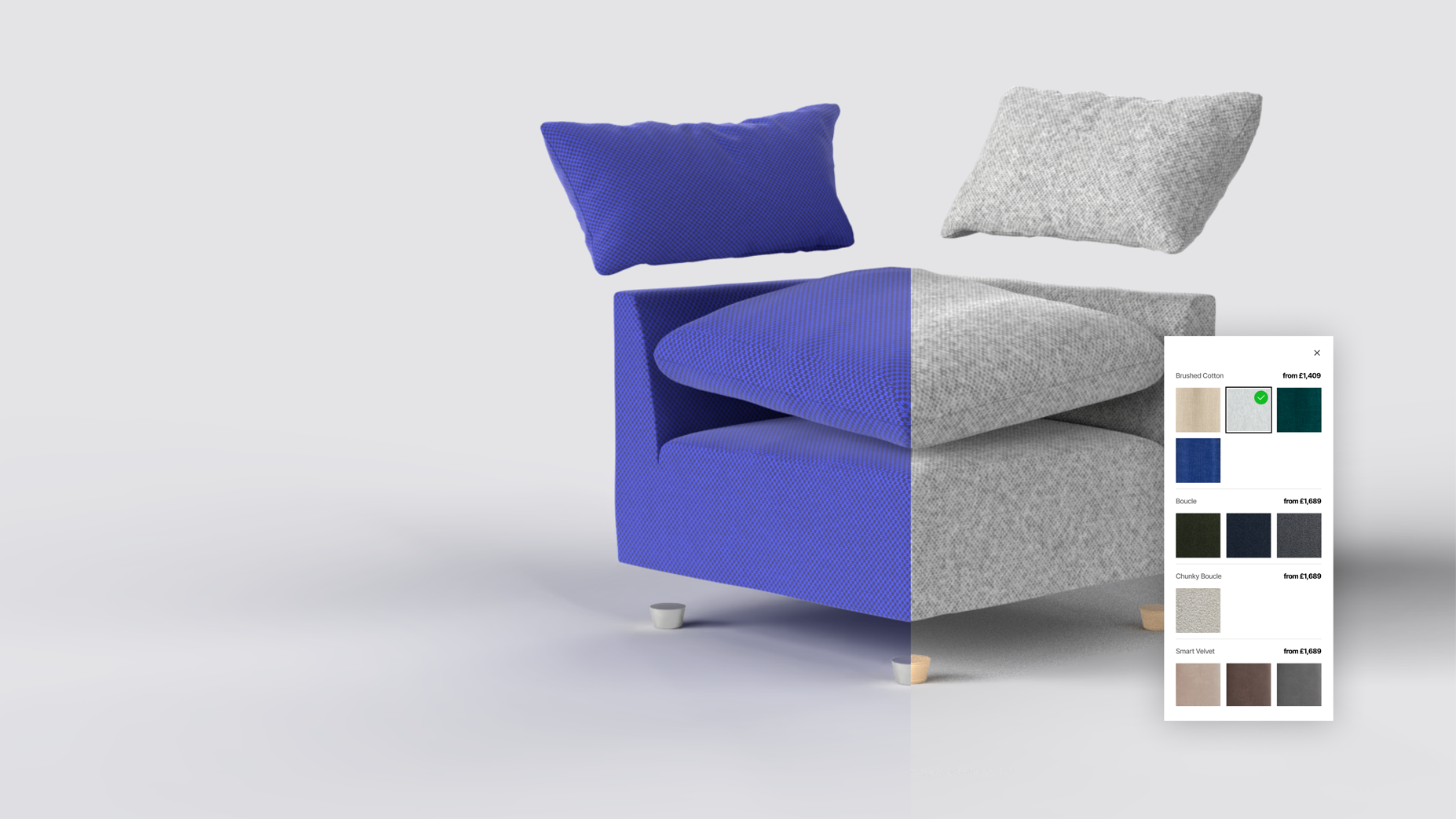 3D Model styling-sofa-modular-fixtuur